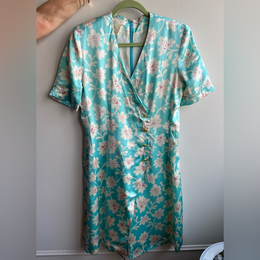 Escada Vintage Silk Dress, 40 (M)